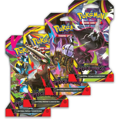 Sleeved Pitch Black Booster Pack